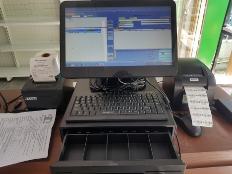 Trọn bộ máy tính tiền cho Trạm Dừng Chân tại Bình Thuận Uy Tín