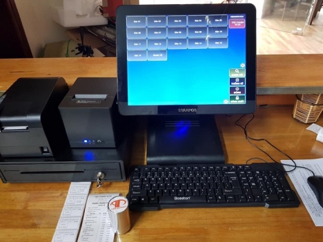 Bán Trọn Bộ máy tính tiền giá rẻ cho quán ốc tại Phan Thiết