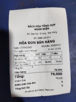Máy tính tiền tại Bình Thuận giá rẻ cho Cửa Hàng