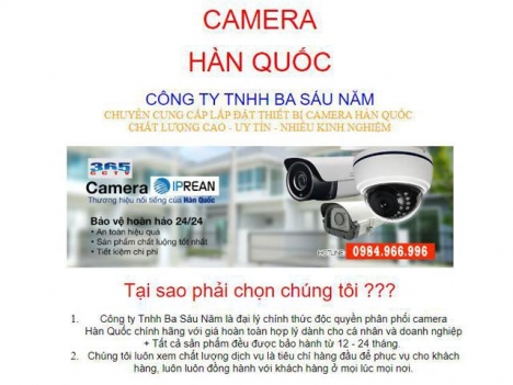 cung cấp camera an ninh giá rẻ tại tphcm