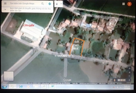 Cho thuê đất làm kho xưởng tại mặt đường đê đội13 xã Hòa Bình,Vĩnh Bảo, Hải Phòng