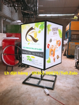 Biển hộp đèn hút nổi- Chuyên sản xuất thi công biển quảng cáo tại Hà Nội