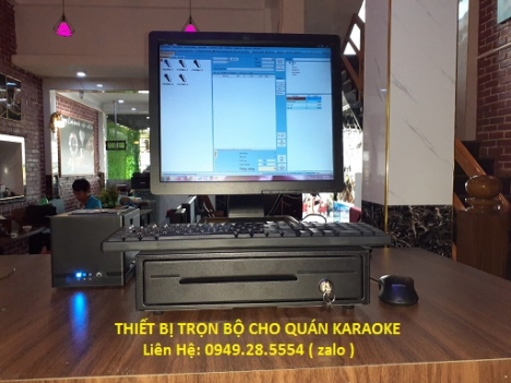 Quán KARAOKE tại Hà Tĩnh lắp đặt trọn bộ máy tính tiền cảm ứng giá rẻ