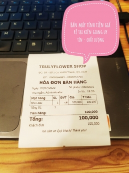Bán máy tính tiền giá rẻ tại Kiên Giang cho shop hoa