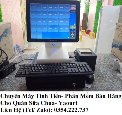 Nơi bán máy tính tiền tại Đồng Nai cho Quán Sữa Chua Trân Châu
