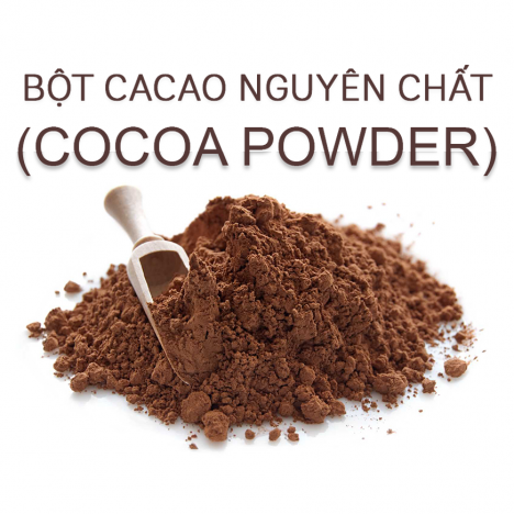 Bột cacao Nguyên Chất 100% Giao Toàn Quốc.