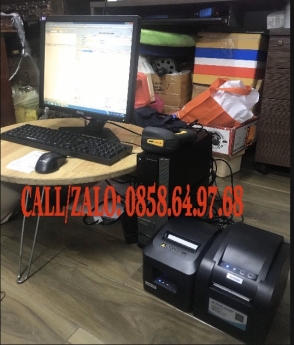 Máy tính tiền cho CH đồ gia dụng giá rẻ tại Quảng Trị