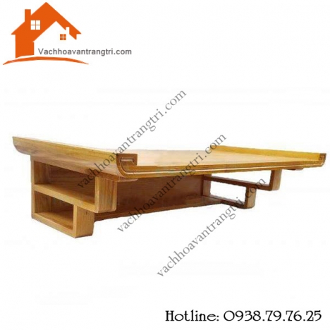 Giá bán bàn thờ treo tường gỗ sồi cập nhật mới nhất