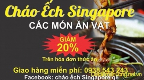 Quán Cháo Ếch Singapore Ngon