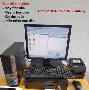 Bán máy tính tiền tặng phần mềm tại Ninh Kiều cho salon