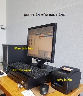 Bán máy tính tiền tặng phần mềm tại Ninh Kiều cho salon