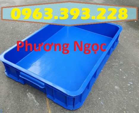 Thùng nhựa đặc HS025, thùng nhựa công nghiệp, sóng nhựa bít HS025, thùng đặc cao 10