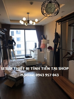 Bộ máy cảm ứng tính tiền giá rẻ cho shop tại Hà Tĩnh