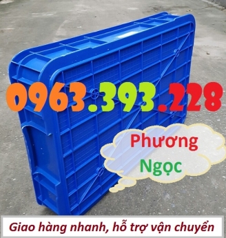 Thùng nhựa đặc HS025, thùng nhựa công nghiệp, sóng nhựa bít HS025, thùng đặc cao 10