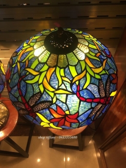 Hàng đẹp mới về đèn tiffany hoạ tiết hoa