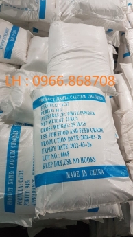 Bán Cacl2 Calcium chloride , CaCl2 95%, Canxi Clorua 96%, Uy Tín Chất Lượng, Trung Quốc 25kg/bao