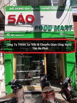Cảm ứng tính tiền giá rẻ cho Sáo Food Mark tại Hà Nội