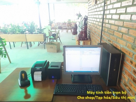 Máy tính tiền trọn bộ cho cửa hàng bách hóa ở Hà Tĩnh