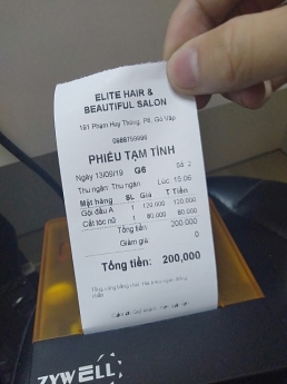 Bán Máy tính tiền trọn bộ cho Salon tóc ở Sài Gòn