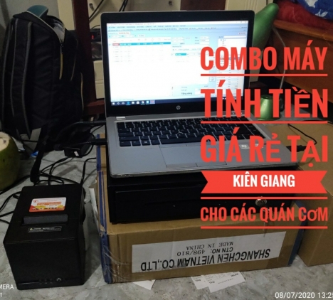 Máy tính tiền giá rẻ cho quán cơm  tại Tuyên Quang