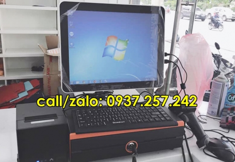 Lắp đặt máy tính tiền cho shop mỹ phẩm tại Lâm Đồng