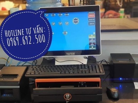 Cung cấp máy tính tiền cho cửa hàng thực phẩm giá rẻ tại Kiên Giang