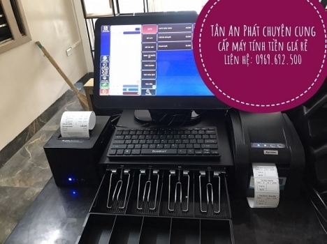 Cung cấp máy tính tiền giá rẻ cho cửa hàng điện thoại tại Trà