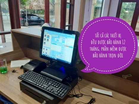 Bán máy tính tiền giá rẻ tại Cần Thơ cho các tiệm Xông Hơi Massage