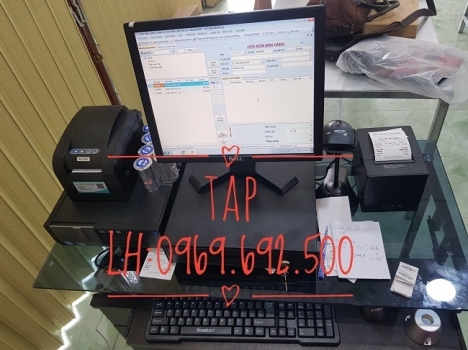 Máy tính tiền cho cửa hàng máy tính ở Vũng Tàu giá rẻ