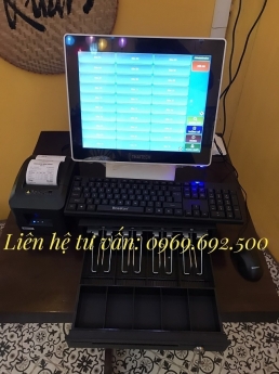 Máy tính tiền giá rẻ cho quán cafe - bida ở Quảng Ngãi