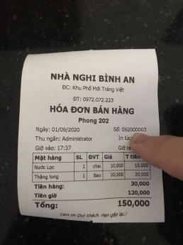 Phần mềm tính tiền cho Khách Sạn tại Phan Thiết
