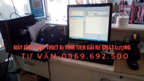 Máy tính tiền giá rẻ cho siêu thị mini – tạp hóa tại Sơn La