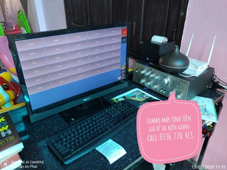 Bán máy tính tiền giá rẻ tại Hà Tĩnh cho shop phụ kiện
