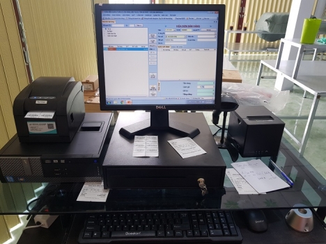 Máy tính tiền giá rẻ cho Shop tại Tiền Giang