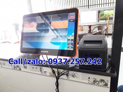 Lắp đặt trọn bộ máy tính tiền cho quán cafe tại Hà Nội