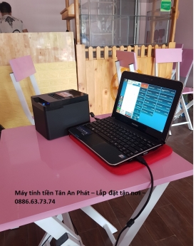 Combo máy tính tiền giá rẻ cho quán trà sữa Phan Rang - Tháp Chàm