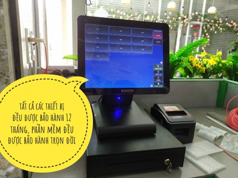 Bán máy tính tiền giá rẻ tại Hưng Yên cho quán Trà Sữa