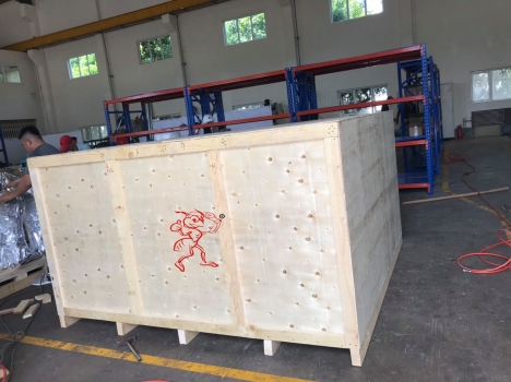 Đóng thùng gỗ để vận chuyển hàng hóa đi hàn Quốc tại KCN Phú mỹ