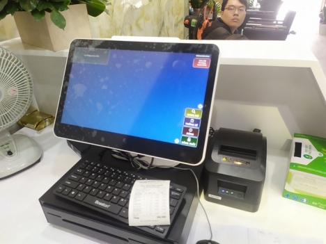 Máy tính tiền cho SaLon tại Bình Thuận giá rẻ