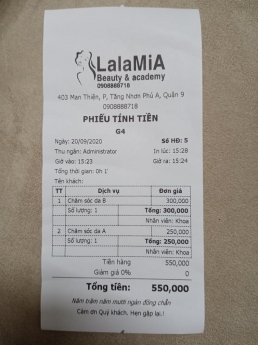 Chuyên cung cấp máy tính tiền cho SaLon tại Bình Thuận