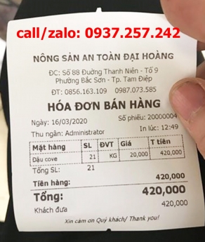Lắp đặt máy tính tiền giá rẻ cho cửa hàng hải sản tại Hà Nội