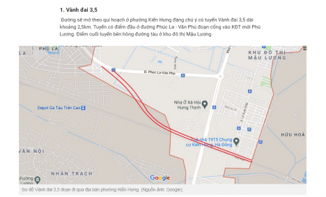 bán đất Mậu Lương giá 75 triệu/m2, đường 11.5m