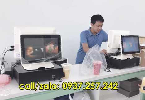 Lắp đặt máy tính tiền giá rẻ cho shop mỹ phẩm tại Hà Nội
