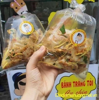 Bánh Tráng Tỏi Cu Chin, Bánh Tráng Tỏi Ngon Tân Phú