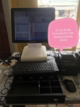 Bán máy tính tiền giá rẻ tại Quảng Ngãi cho Nhà Sách