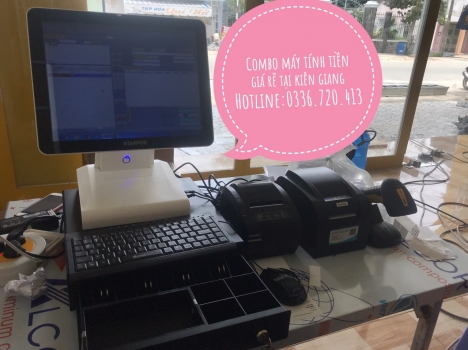 Bán máy tính tiền giá rẻ tại Quảng Ngãi cho Nhà Sách