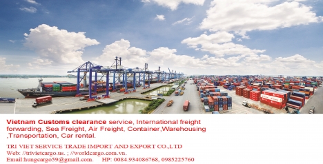 Nhận   vận  chuyển  container, đường  hàng không, đường  biển