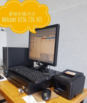Bán máy tính tiền giá rẻ tại Bình Dương cho tiệm Điêu Khắc Nghệ Thuật