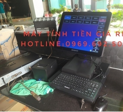 Máy tính tiền giá rẻ cho quán bún đậu ở Nghệ An