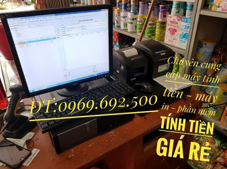 Máy tính tiền giá rẻ cho tiệm tạp hóa ở Khánh Hòa